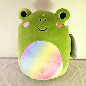 Squishmallows Doxl the Frog 8" NWT Stuffed Plush Toy Green Kellytoy Collectible